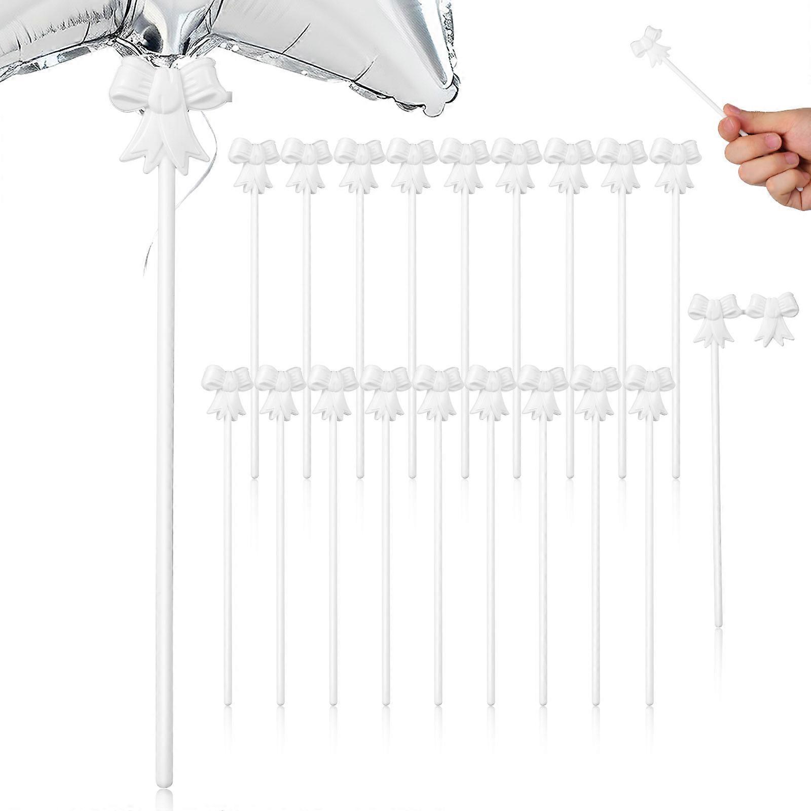 White Rods for Party Decorations 20Pcs