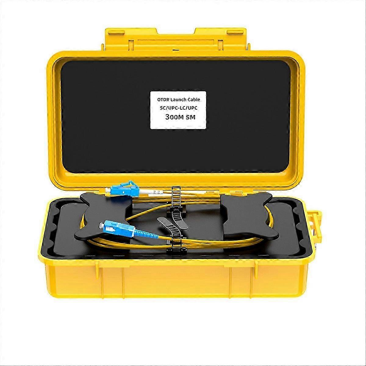 Fiber Optic OTDR Launch Cable Box Dead Spot Eliminator SC/UPC-LC/UPC