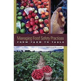 Managing Food Safety Practices From Farm To Table - Food Forum