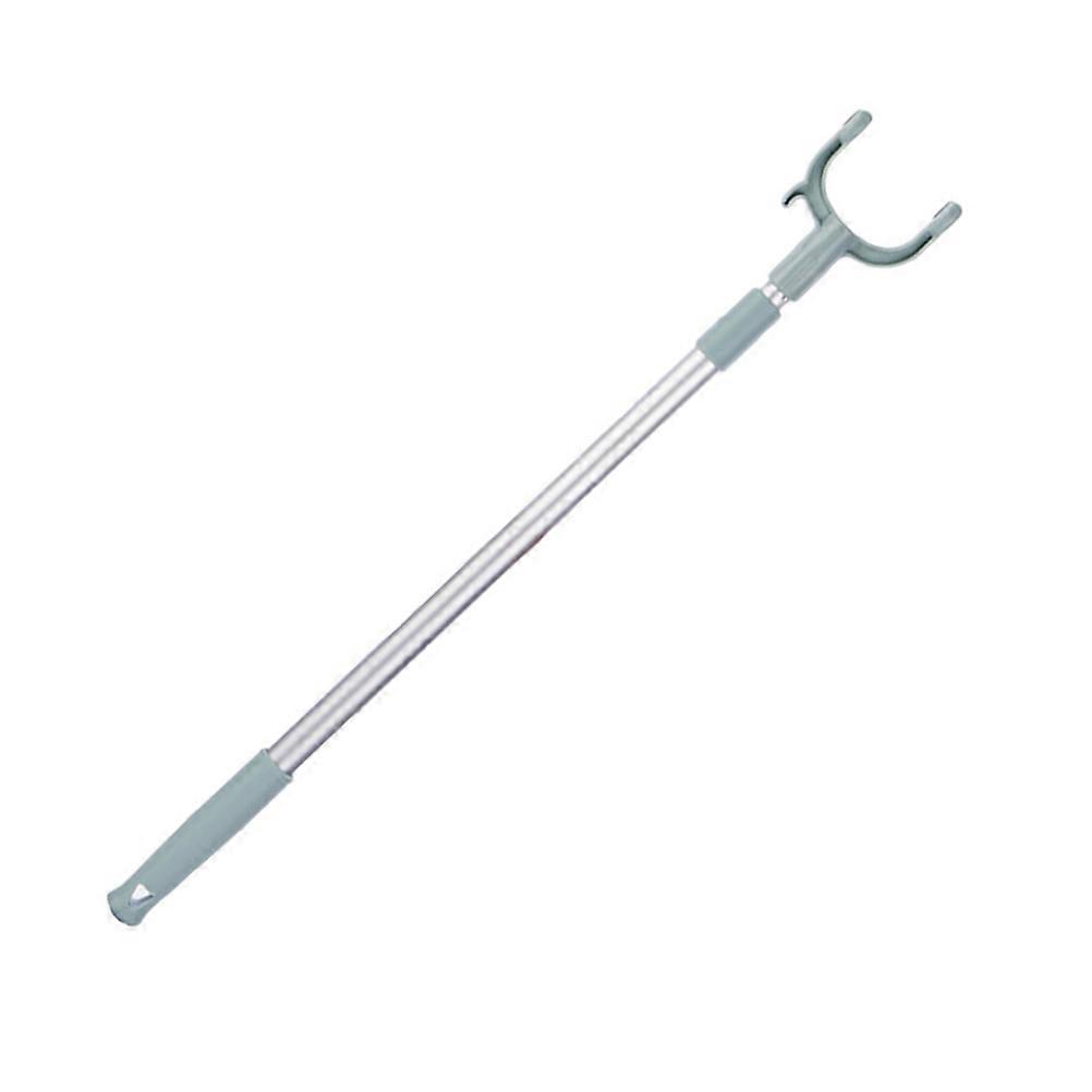2Pcs Retractable Clothesline Rod Clothes Reaching Rods Adjustable Reaching Pole