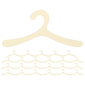 Pet Clothes Hangers Durable Mini Pet Clothes Hangers for Storage 24Pcs