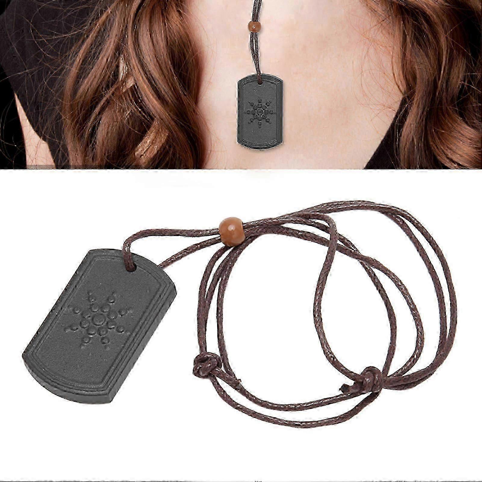 Negative Ion Pendant Adjustable Volcanic Energy Necklaces
