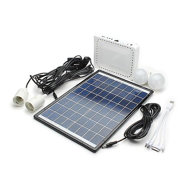 10W Lithium Battery Solar Powered Lighting System