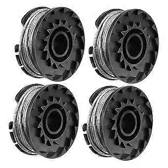 4 Pack Trimmer Spool Line For Bosch Easygrasscut 23, 26, 18, 18-230