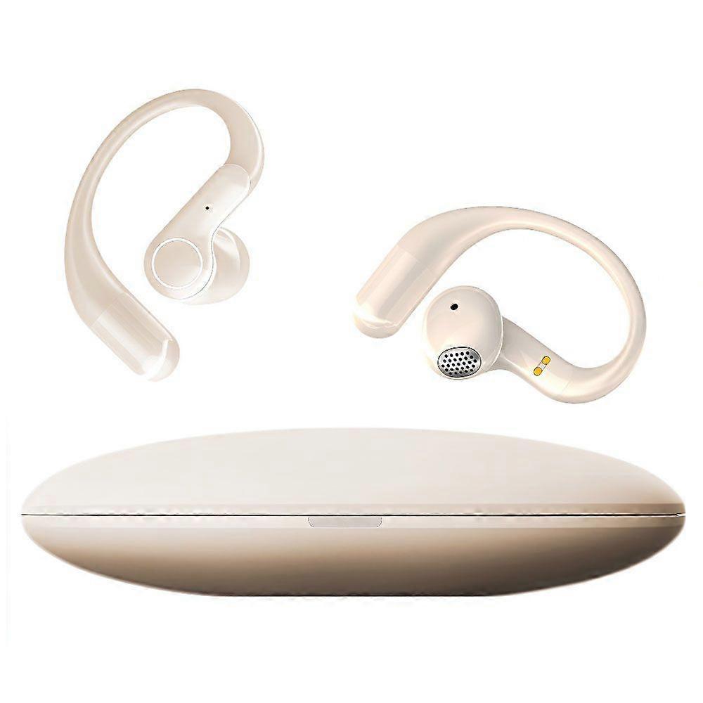 Draadloze Bluetooth-headset, vertaalheadset (beige)