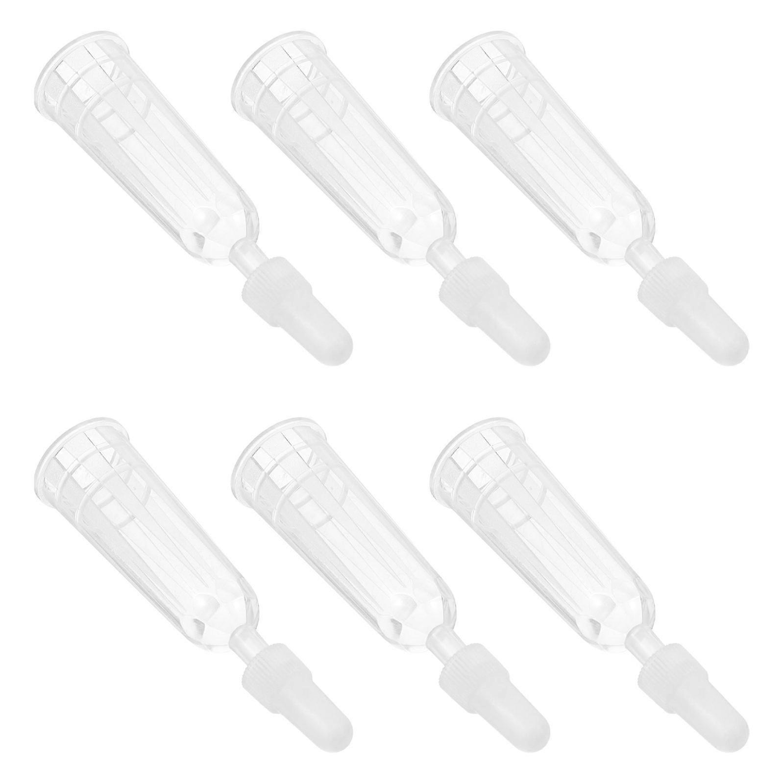 6pcs Ampule Tips Applicator Tips Caps Replacement Ampule Tip Caps Liquids Dispensing Tips