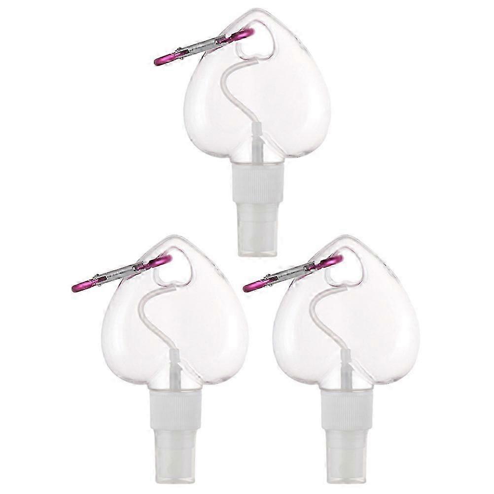 Refillable Travel Bottles Multi-Function Spray Bottles with Hook 3Pcs