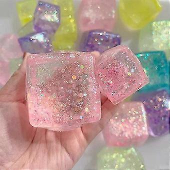 Squishy Stress Cube, Kæmpe Stressbolde til Børn Voksne Squishy Angst _jsal