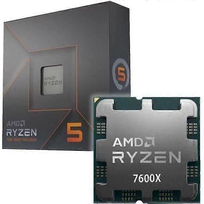 Processor - AMD - Ryzen 5 7600X - Socket AM5 - 4.5Ghz