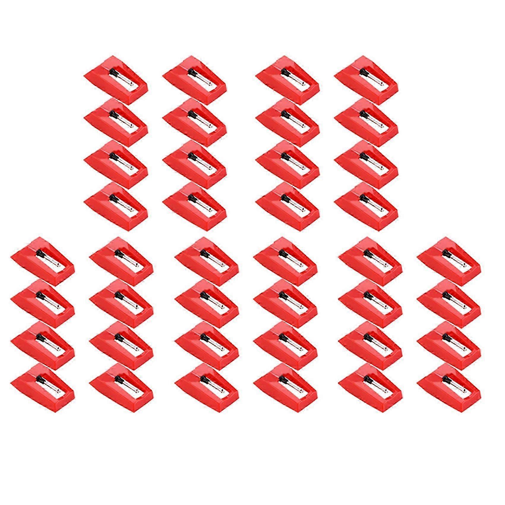 40 Pcs Record Player Needle Turntable Ruby Replacement Stylus Needles compatible with Vinyl Record Player