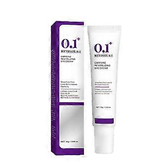 0.1+ Retinol Eye Cream with Caffeine, Anti-Aging Eye Cream for Fine Lines & Elasticity, 30g