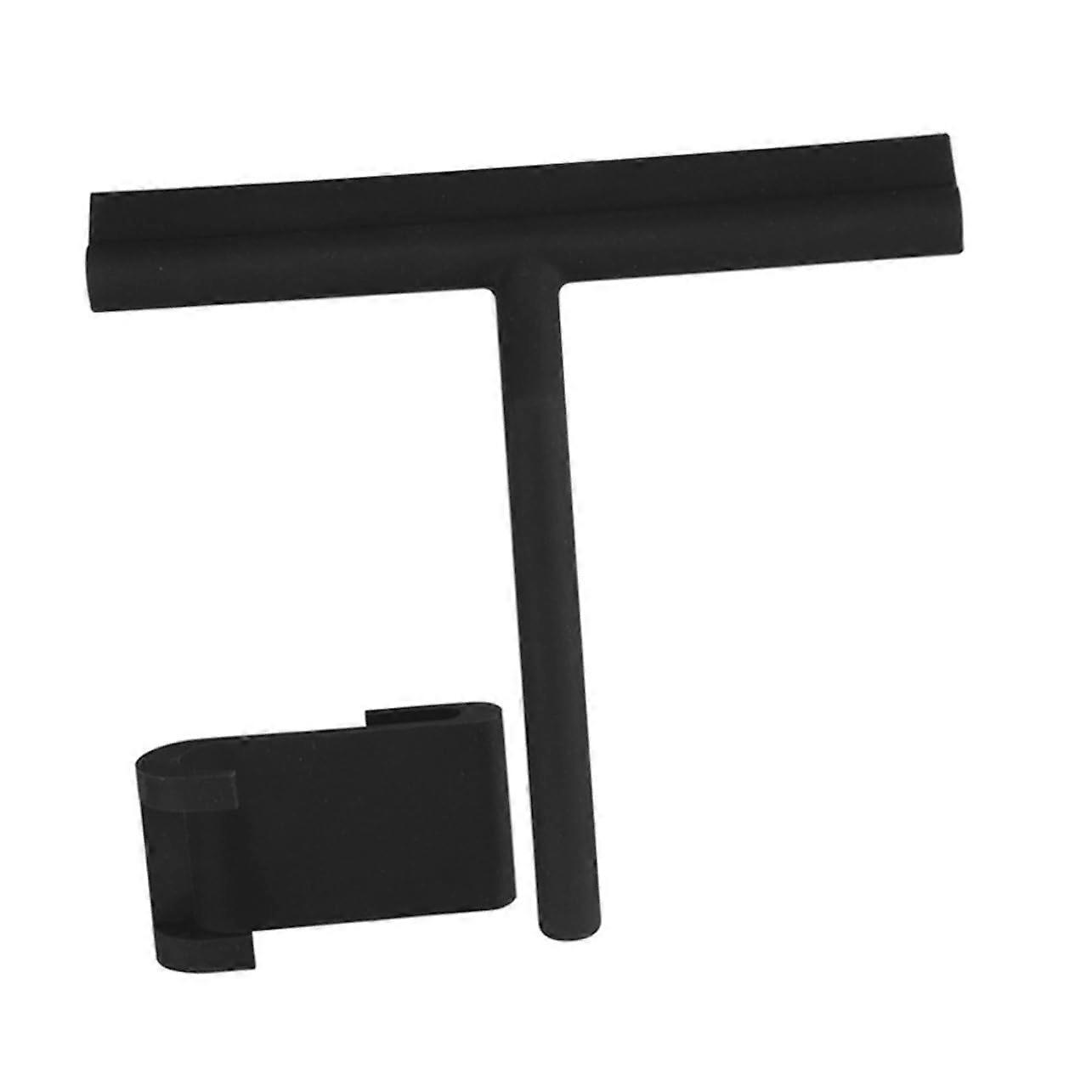 Window Squeegee with Builtin Suction Hook, Silicone Shower Squeegee for Streak Drying