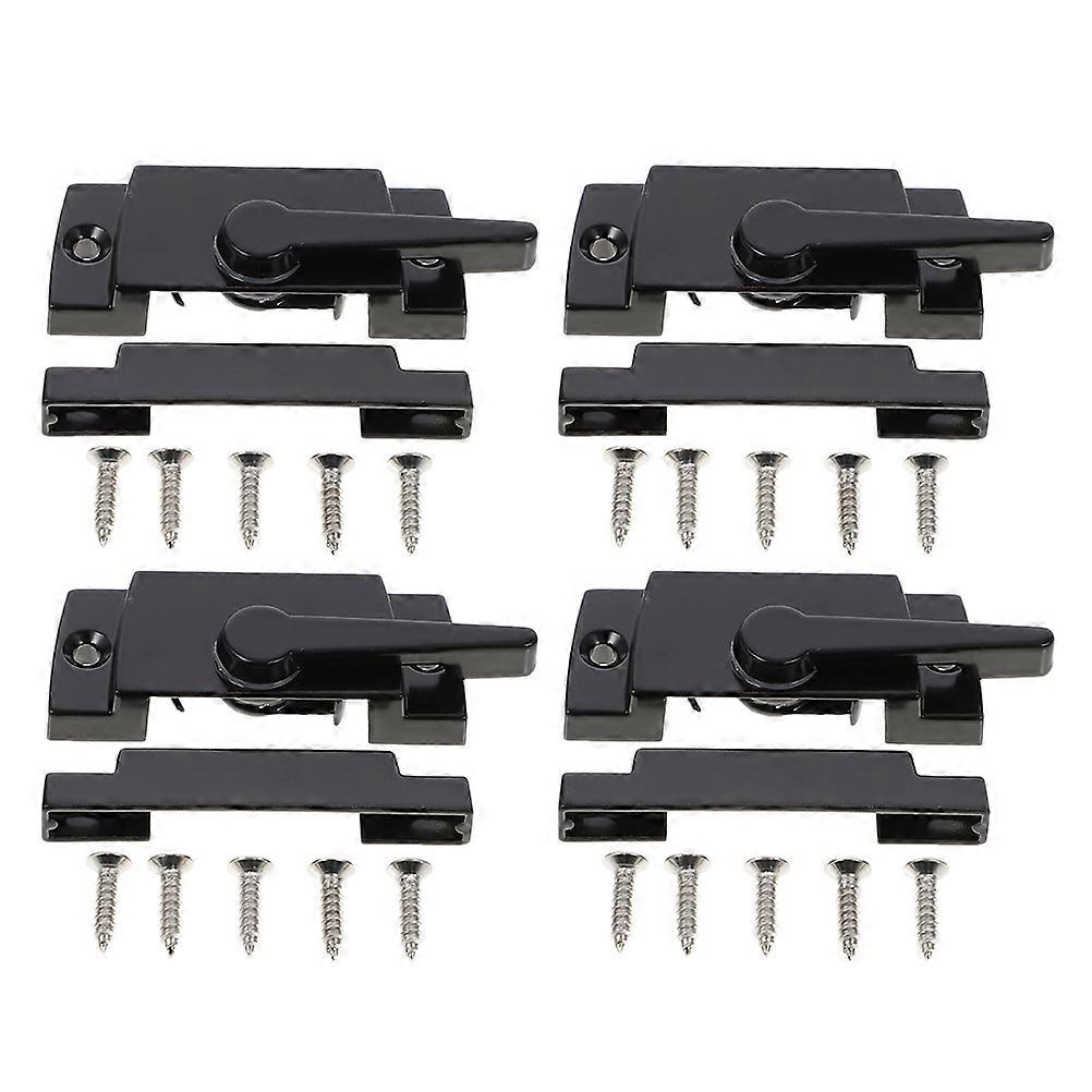 4pcs Sliding Window Sash Locks Window Latch Lock Security Cam Window Sash Locks