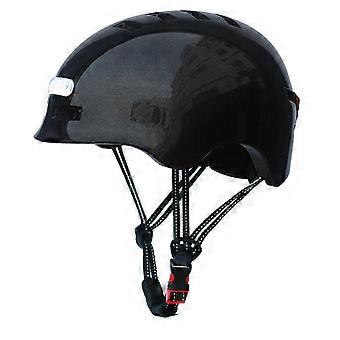 Unisex Bike Helmets with LED Light Breathable E-bike Cycling Helmets for Night Riding