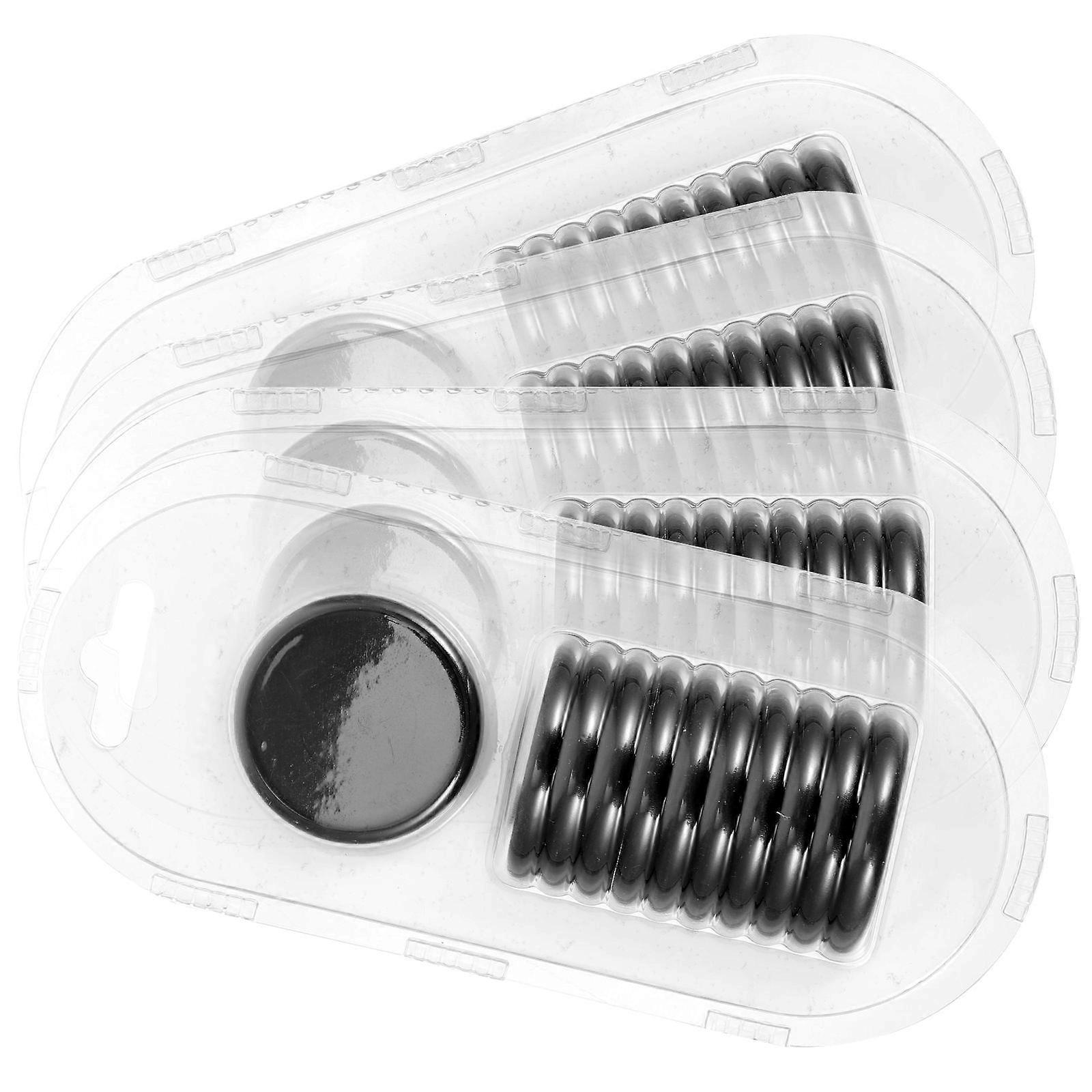 Plastic Binder Rings Book Binding Discs for DIY Notepads 44Pcs Pack