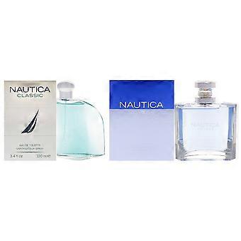 Nautica Classic Voyage Set für Herren 2 Stk. 3.4 oz and 3.3 oz EDT Spray Set