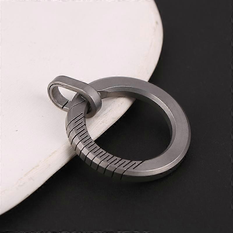 Titanium Alloy Keychain Men'S Keychain Multi-Function Buckle Personality Creative Key Ring