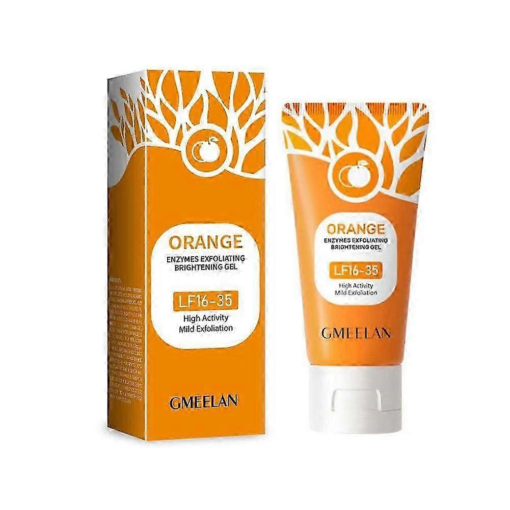 Orange Exfoliating Scrub Gel, Face Peeling Scrub