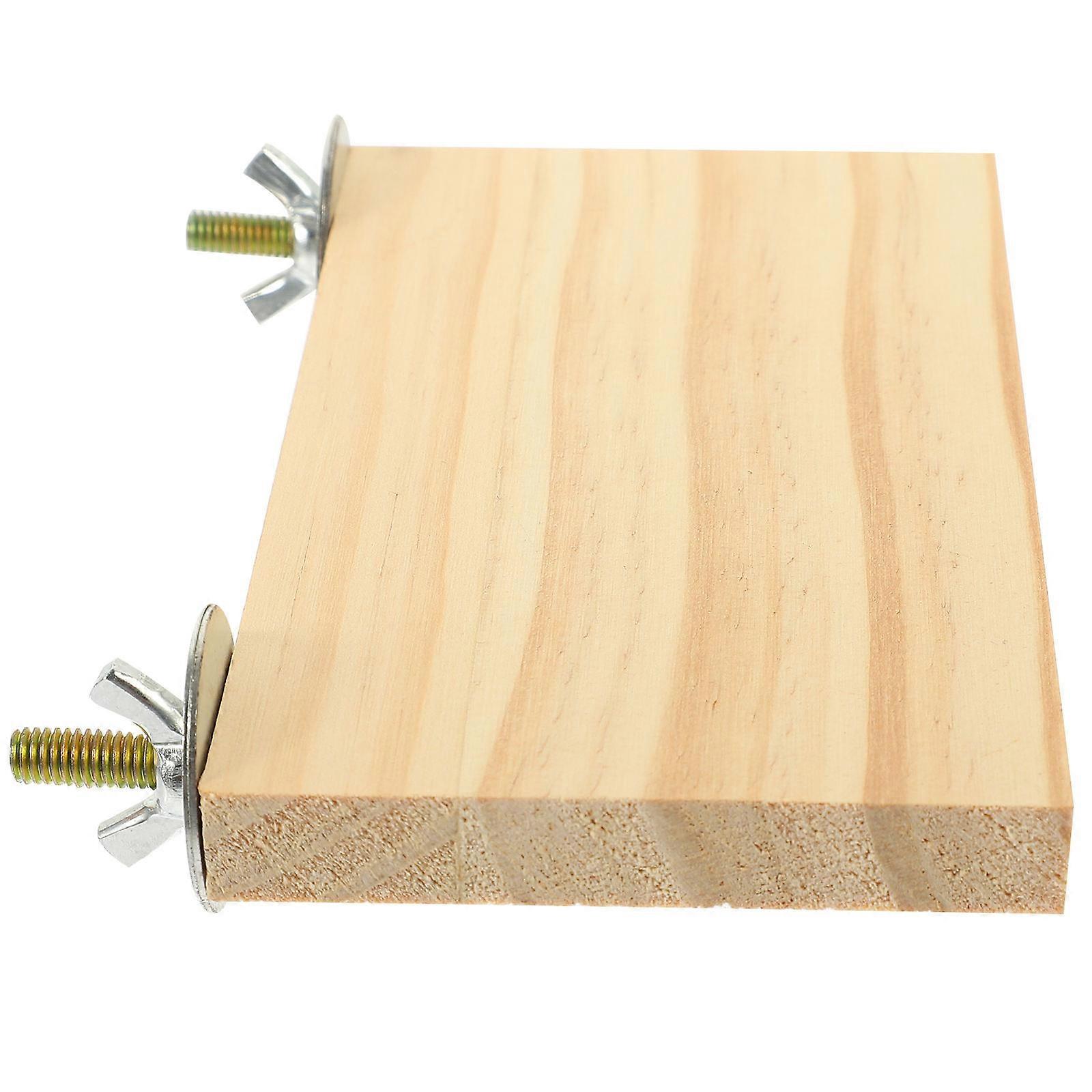 Parrot Standing Wood Perch for Bird Exercise Platform