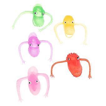 Dinosaur Finger Puppet Creative Toy with 5Pcs for Kids Party Favors Fun