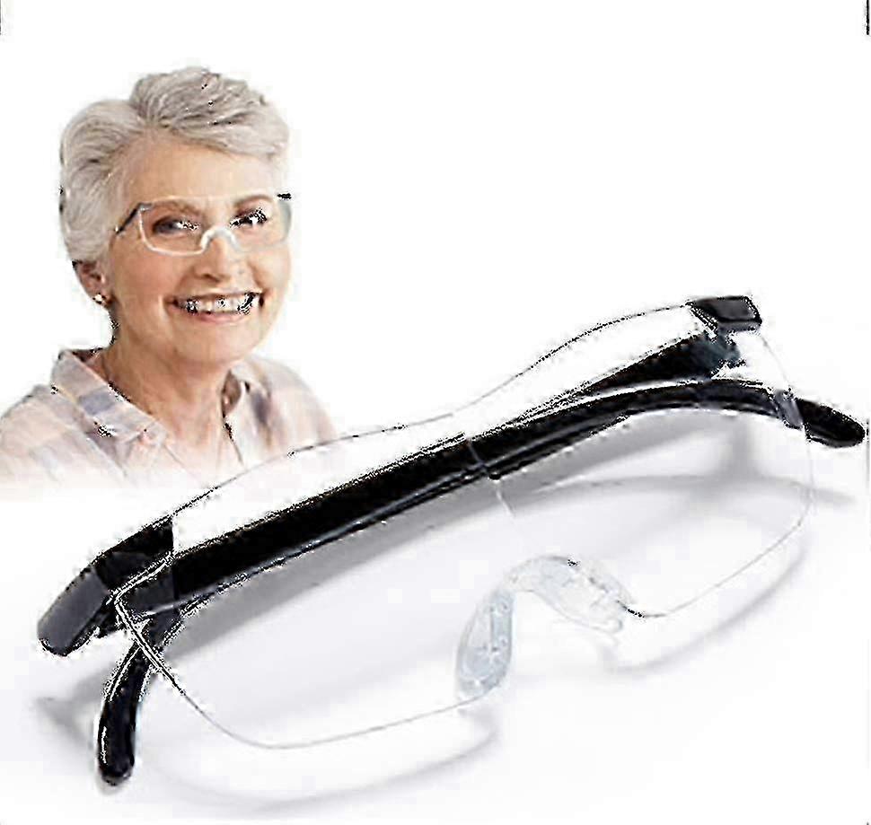 160% Magnification Flip-Up Reading Glasses