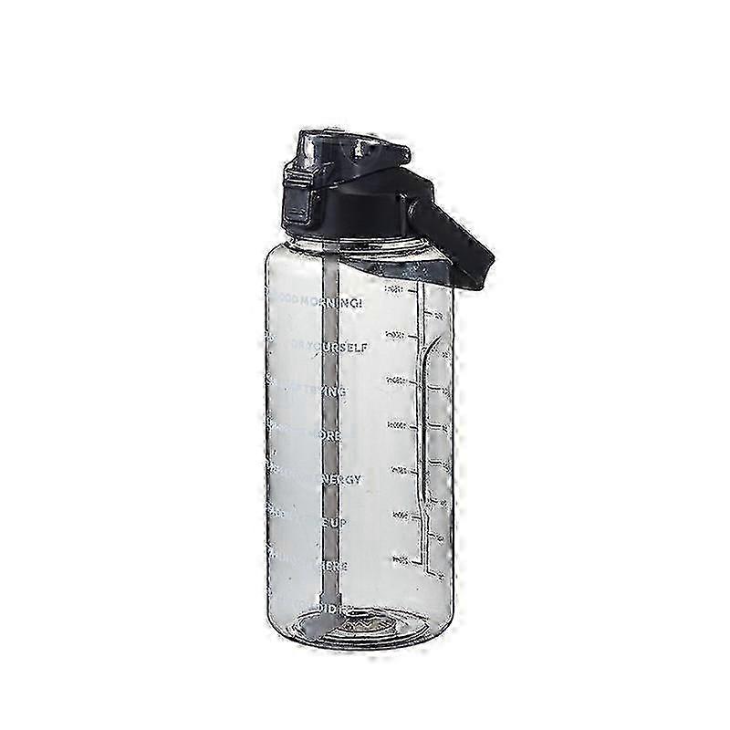 2L Trackable Hydration Bottle With Straw