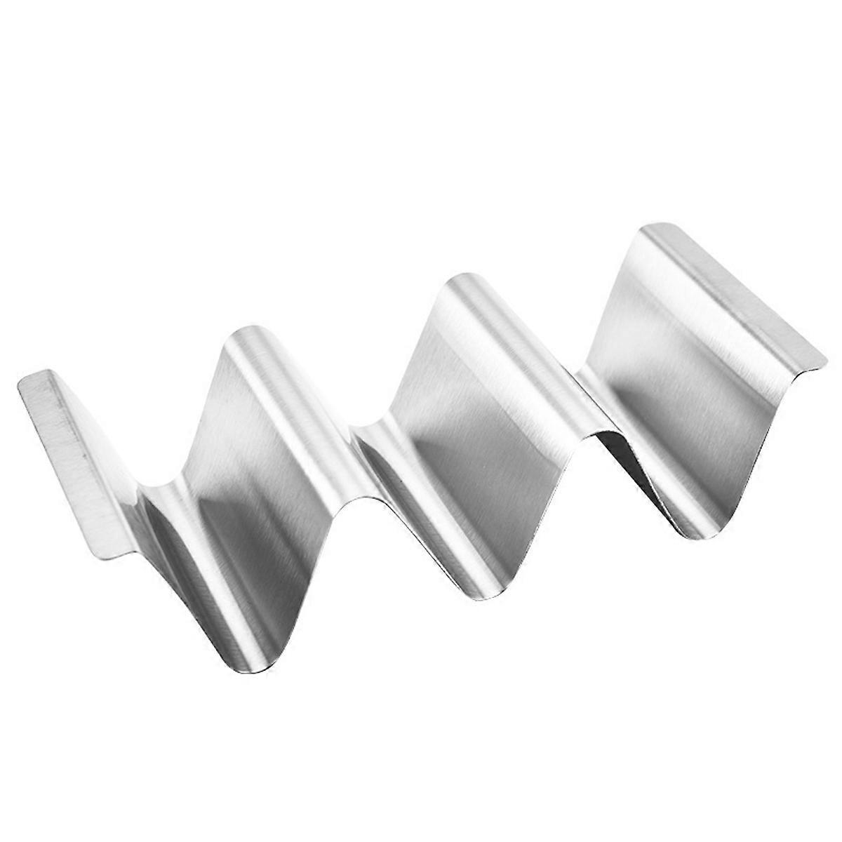 Stainless Steel Stackable Taco Holders Oven-Safe Space-Saving