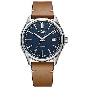 Oxford Quartz Analog Men's Watch with Cowhide Bracelet GS05092/05