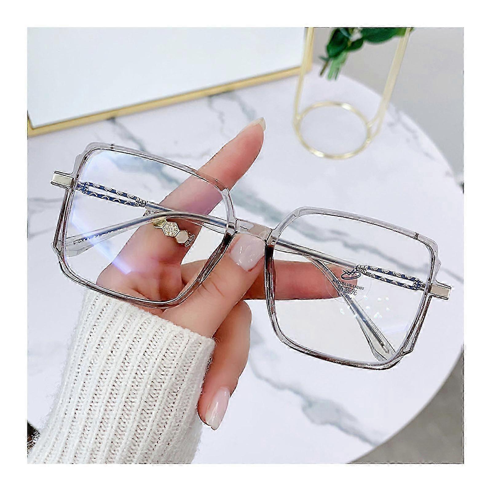 Oversize Square Blue Light Blocking Glasses