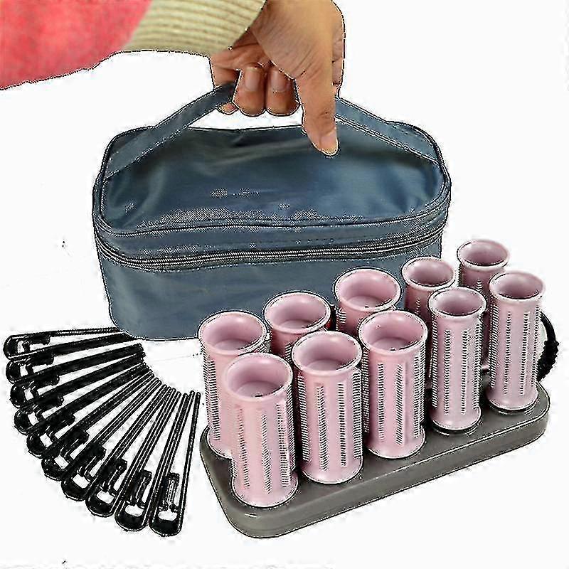 Rechargeable Heated Hair Rollers Set