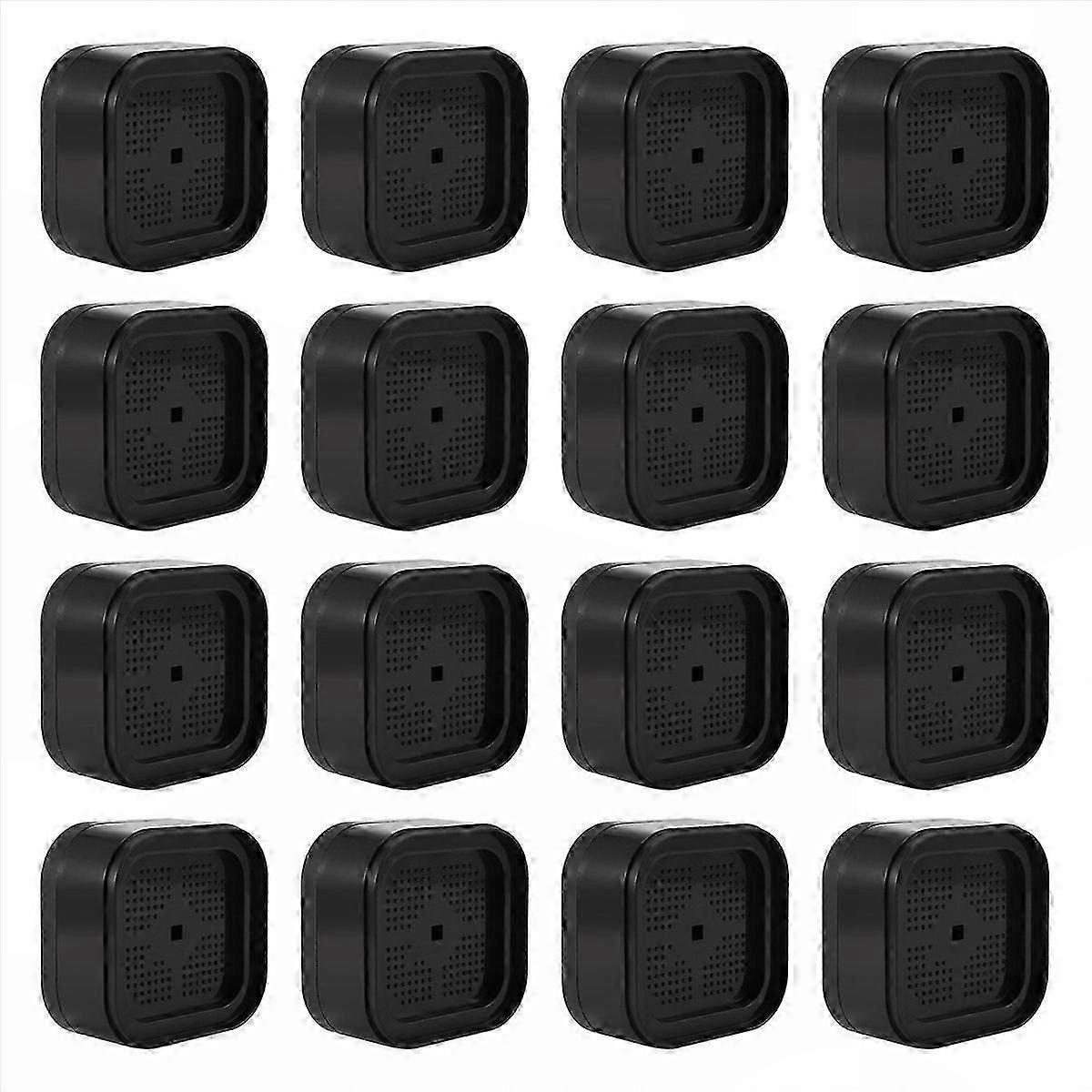 Furniture Risers 1.38 In Adjustable Heavy Duty Square Bed Risers, Stackable Floor Lifts