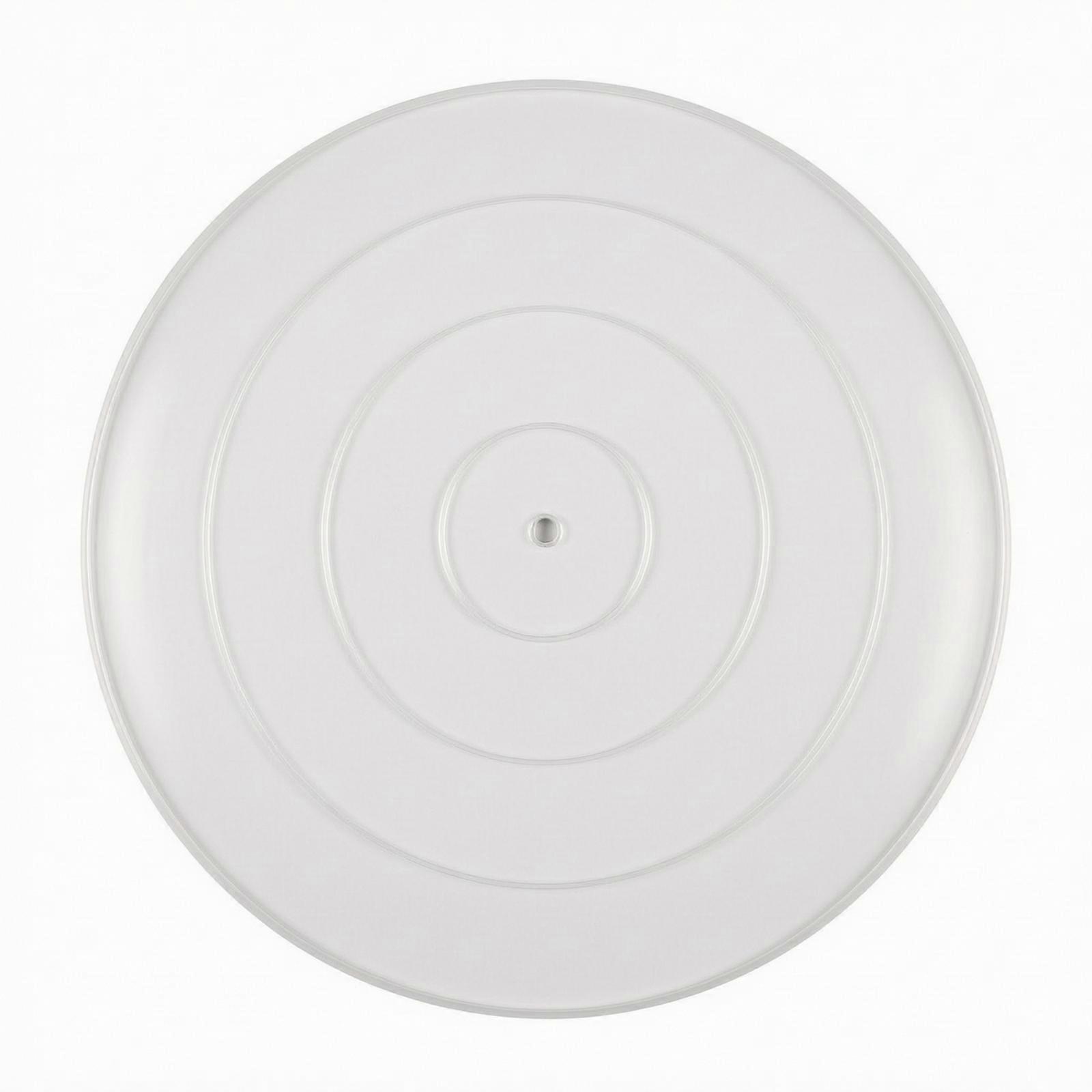 Silicone Turntable Mat Translucent Accessory Compatible for Audiophiles