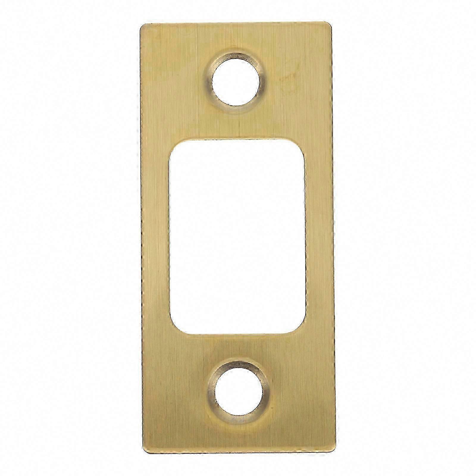 Wooden Door Latch Strike Plate
