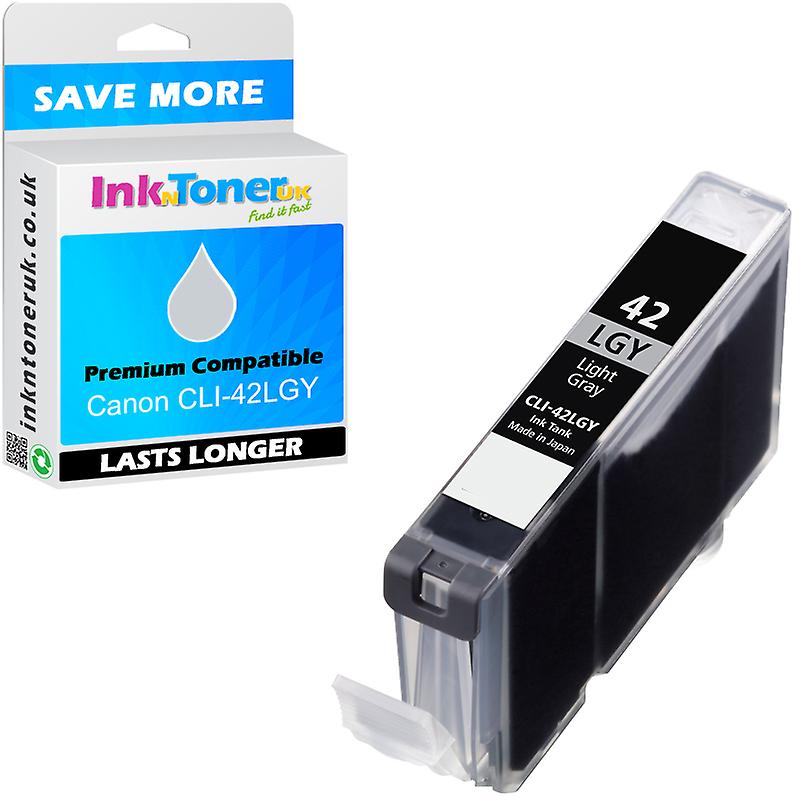 Compatible Canon Cli-42lgy Light Grey Ink Cartridge (6391b001)