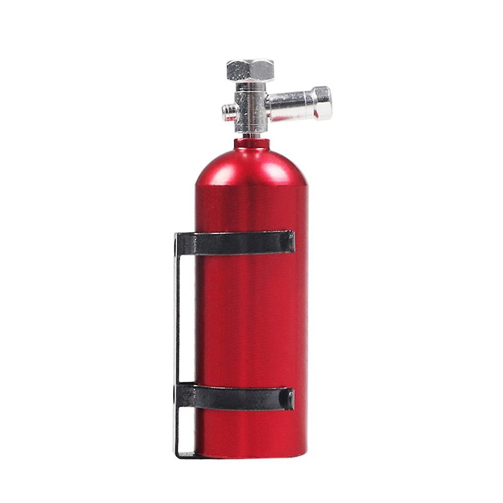 Metall Simulierte Nos Flasche Dekoratives Zubehör Für 1/10 RC Crawler Rot