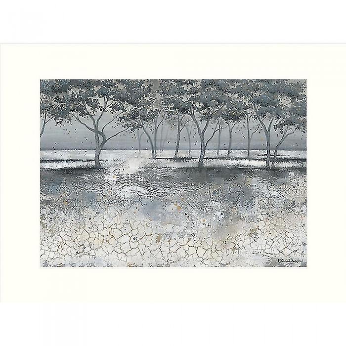 Diane Demirci Frosted Trees Print