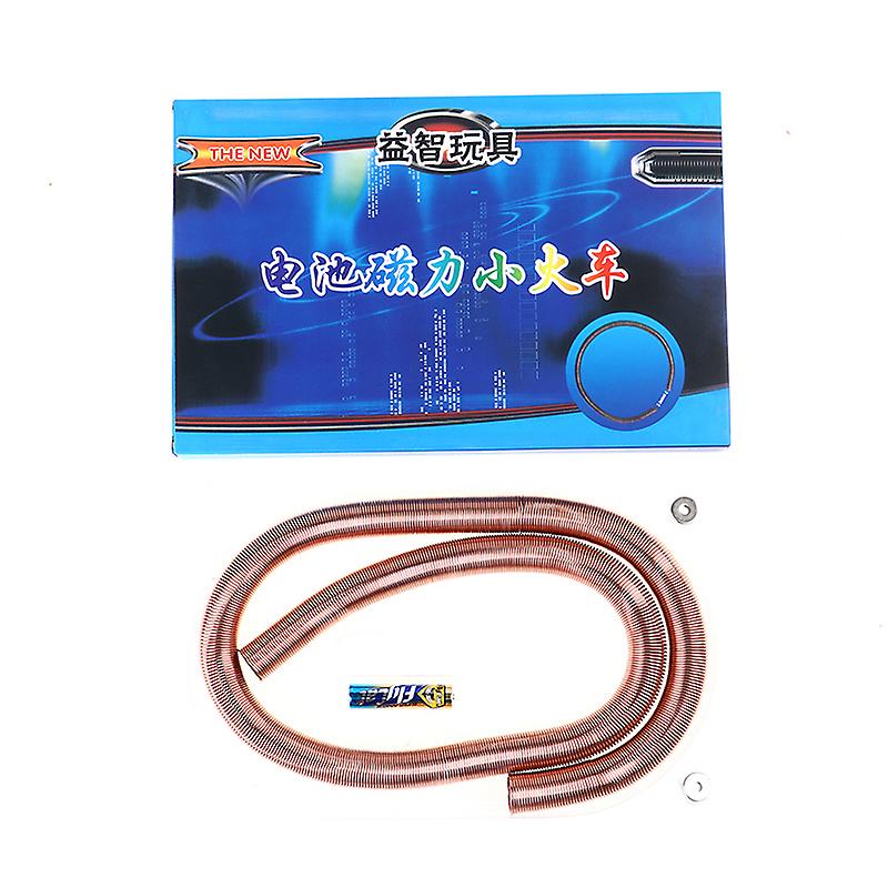 Electromagnetic Power Battery Train Maglev Train Toy Science Physical Experiment