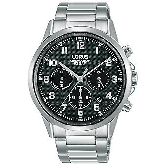 Lorus sport man analoginen miesten kvartsikello ruostumattomasta teräksestä valmistetulla rannekorulla RT313KX9