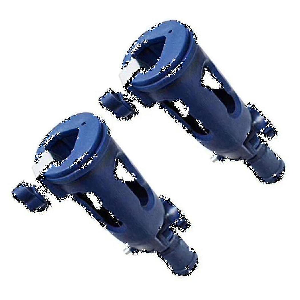 2x Pole Attachment Angle Adaptor Tool Holder para el poste de extensión roscado Attach To Paint Roller Pai