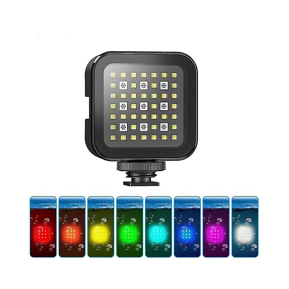 Mini Rgb Full Color Fill Light Diving 30m Led Beauty Portable Phone Live Broadcast Lighting Light C