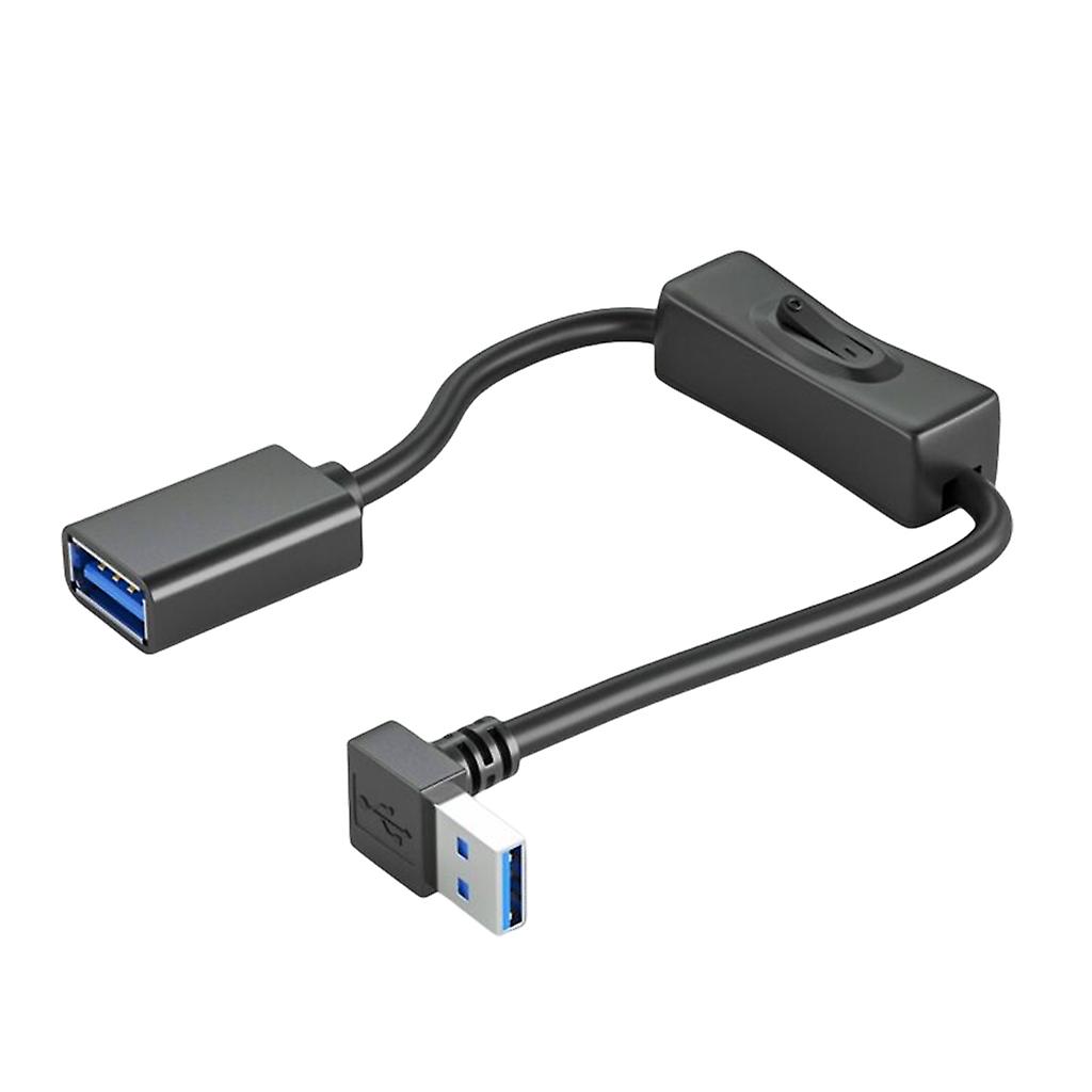 USB 3.0 Extension Cable With Switch ON OFF Extender for Computer Mobile Phone