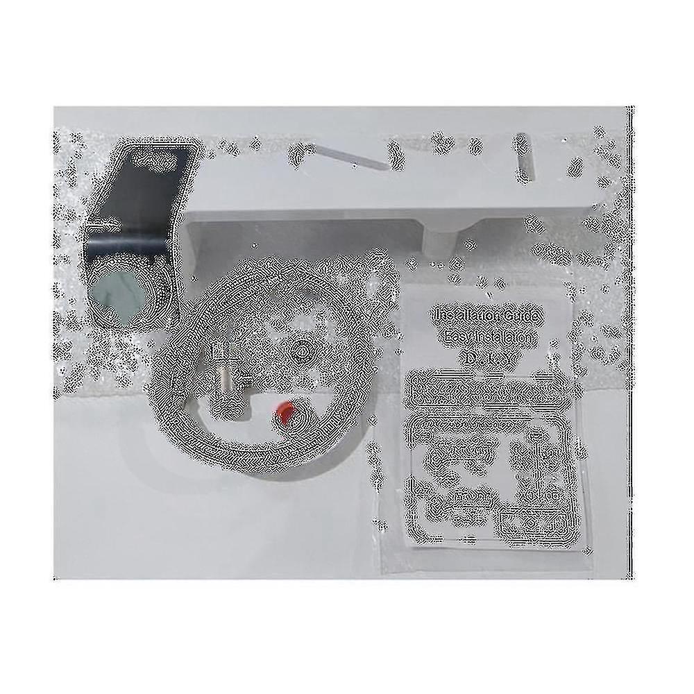 Bidet Attachment Ultra-mince Toilette Double Buse Spirale Réglable Pression d’eau Non électrique Ass