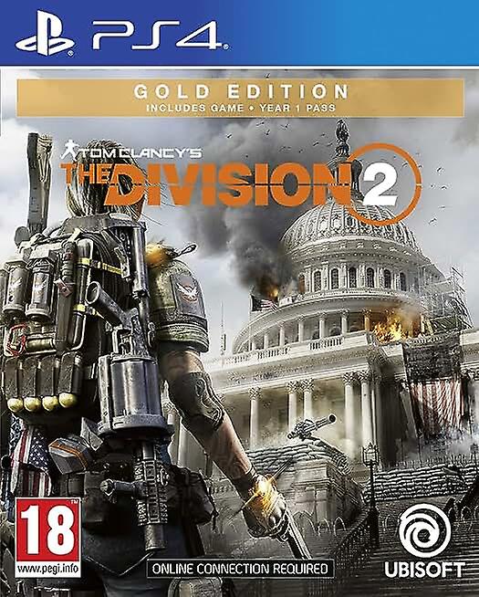 Tom Clancys The Division 2 Gold Edition (PS4) - New & Sealed