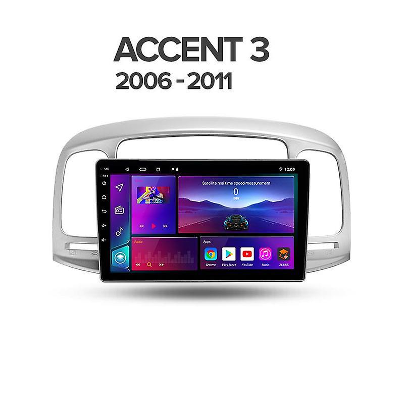 For Hyundai Accent 3 2006 - 2011 Car Radio Multimedia Video Player Navigation GPS Android  2 din dvd