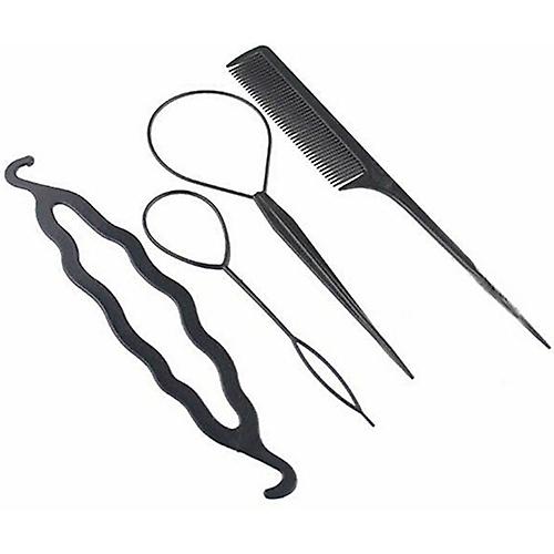 5 x 4Pcs Γυναικεία Μαλλιά Twist Styling Clip Stick Bun Maker Πλεξούδα Tool Set Αξεσουάρ Μαλλιών