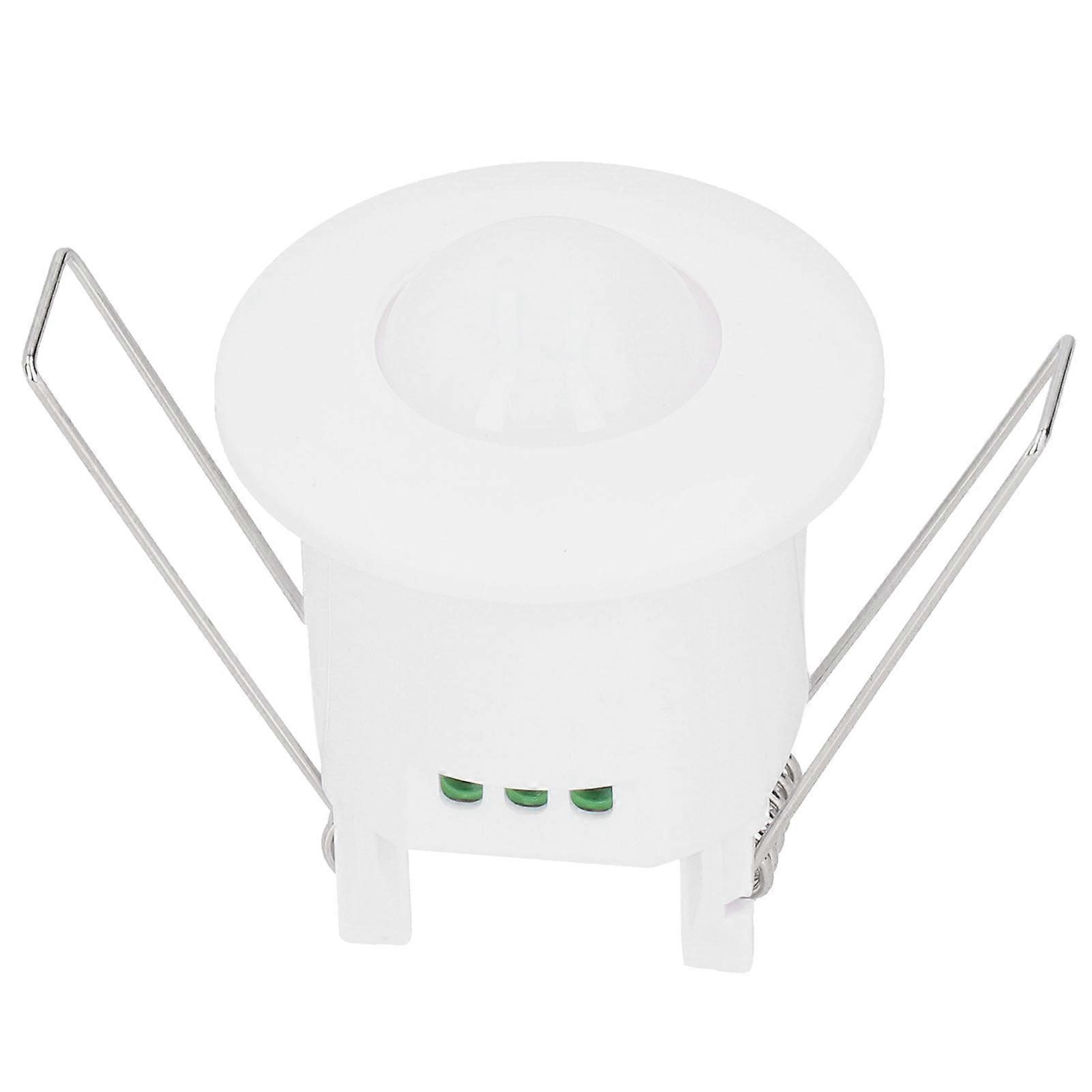 Interrupteur de commande de capteur de mouvement de corps infrarouge Détection de lumière réglable à délai intégré AC110-240V