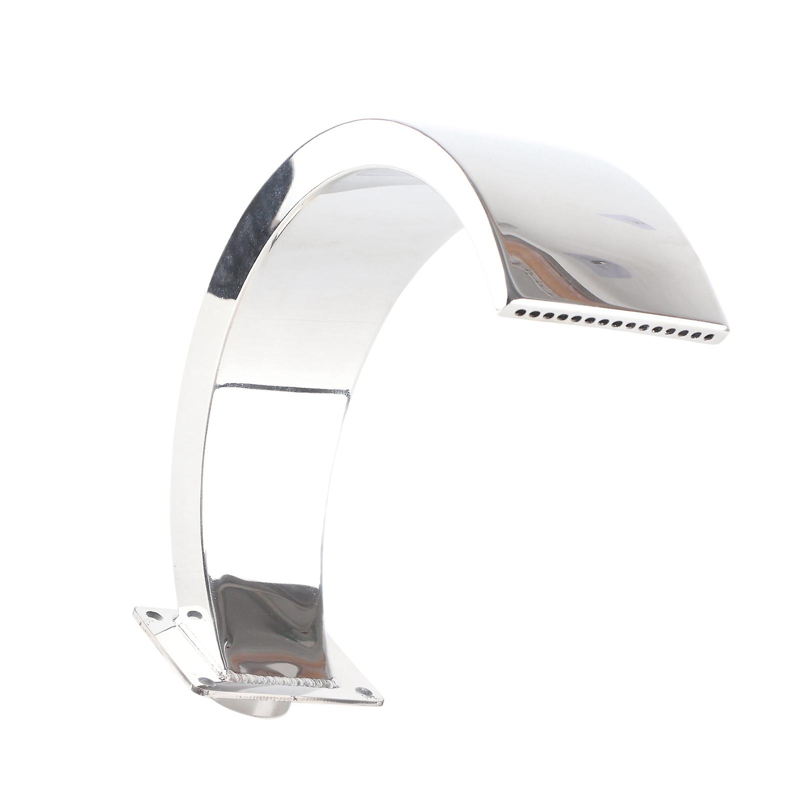 Rounded Arc Stainless Steel Pool Fountain with G1 Thread