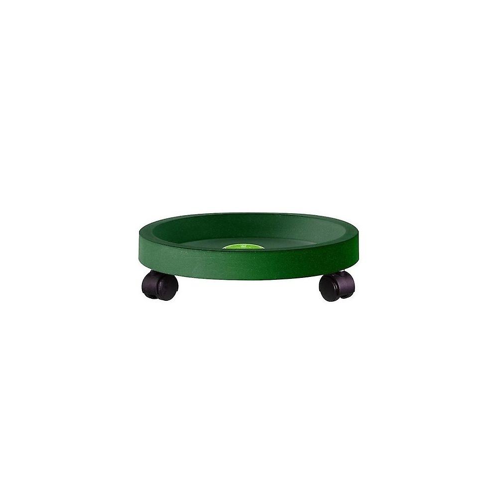 Universal Green Plastic Support Round Wheel Tray