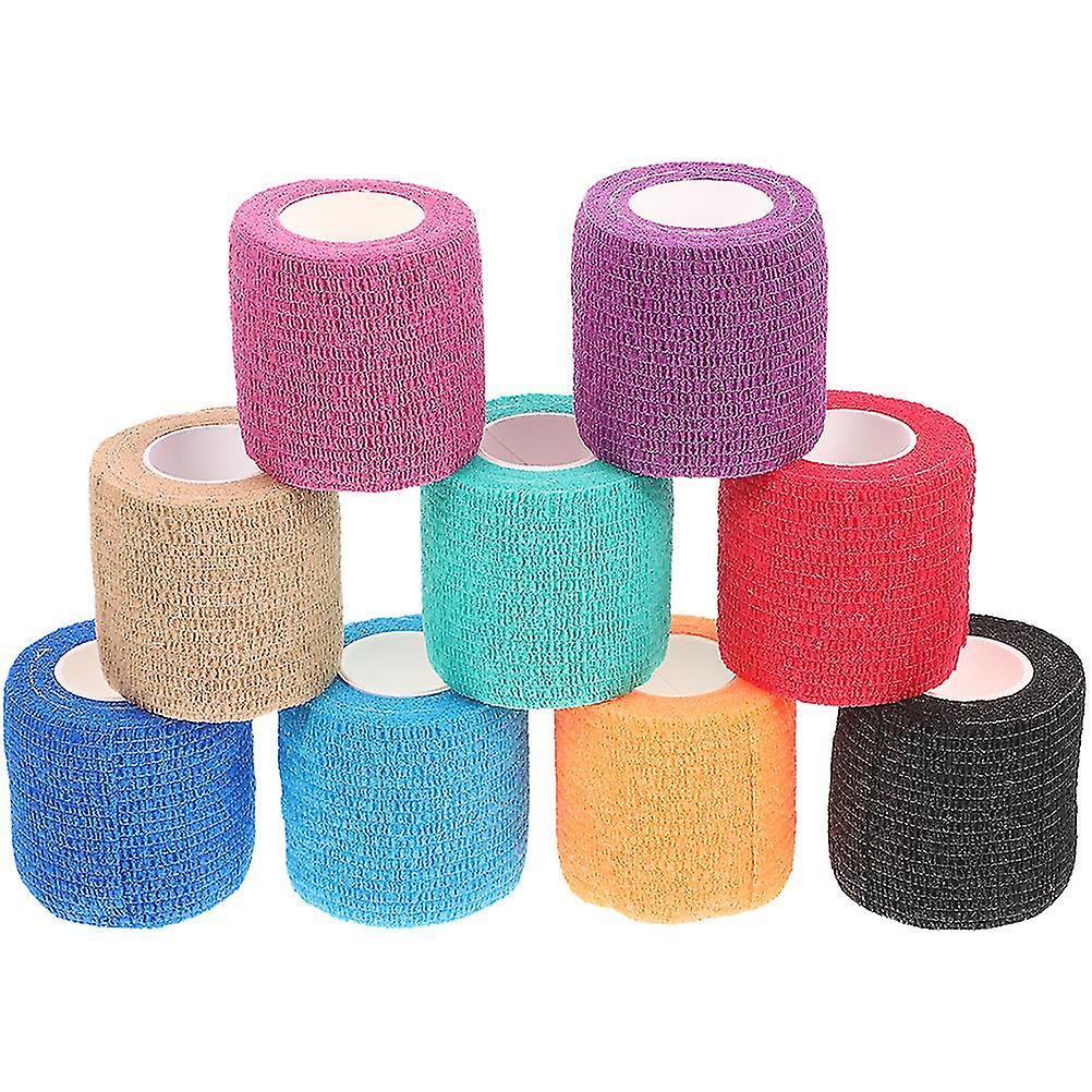 20 Rolls Of Breathable Knee Bandages Elastic Wrist Bandages Multi-function Bandage Tapes