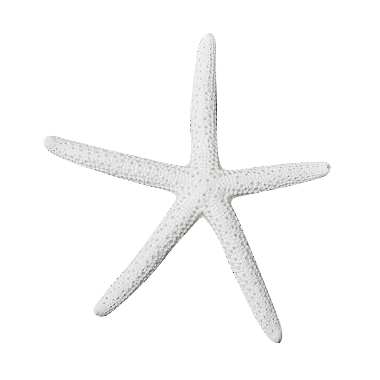 5 x Artificial Starfish Solid Color Decorative Resin Beach Coastal Starfish Nautical Ornament for We